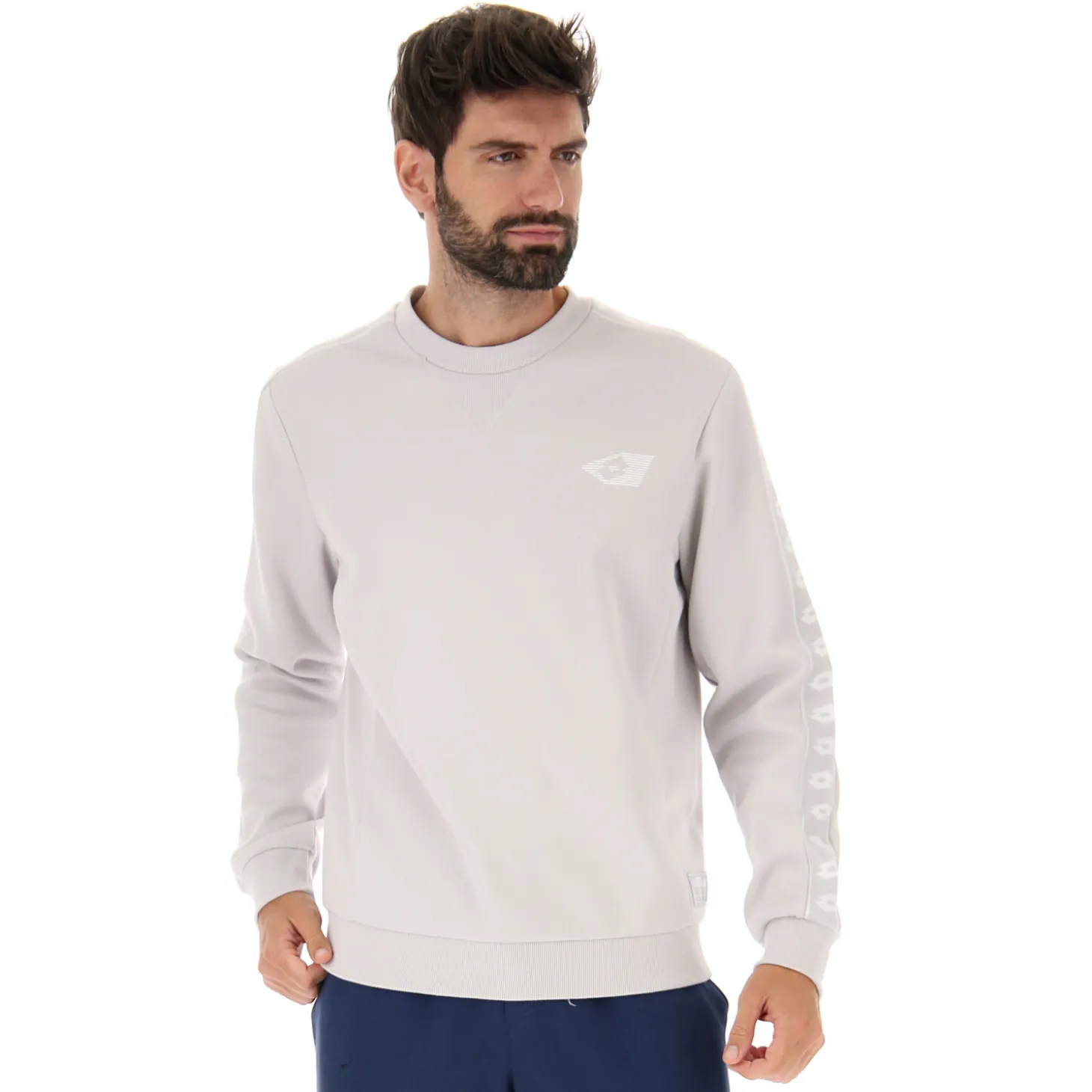 Lotto Athletica Due Vi Sweat Rn | Herren Sweatshirts