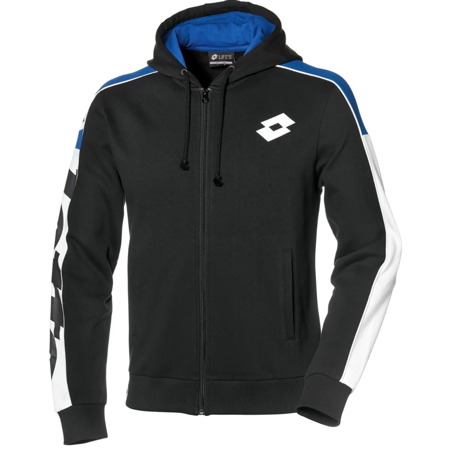 Lotto Athletica Lg Sweat Fz Hd Fl | Herren Sweatshirts