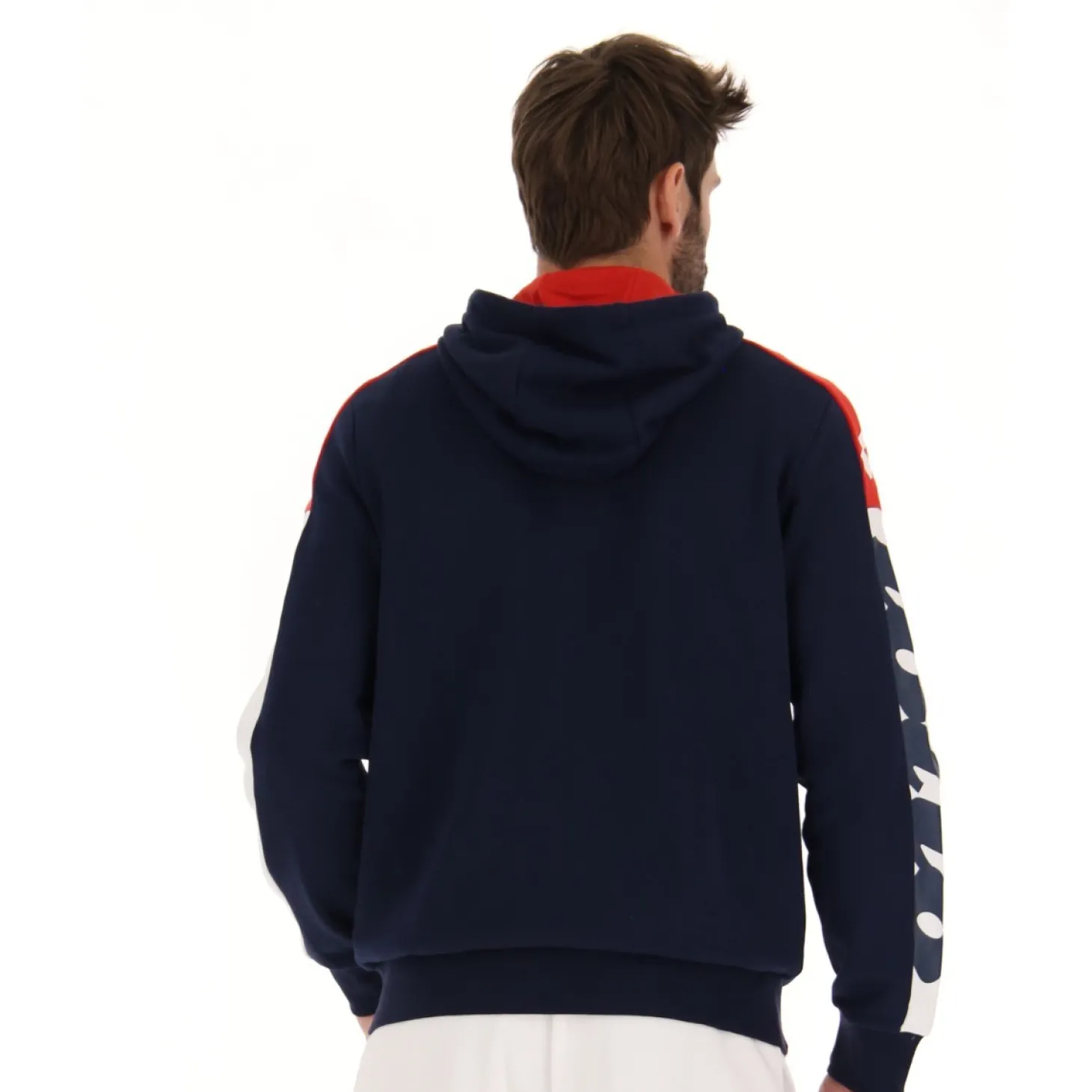 Lotto Athletica Lg Sweat Fz Hd Fl | Herren Sweatshirts