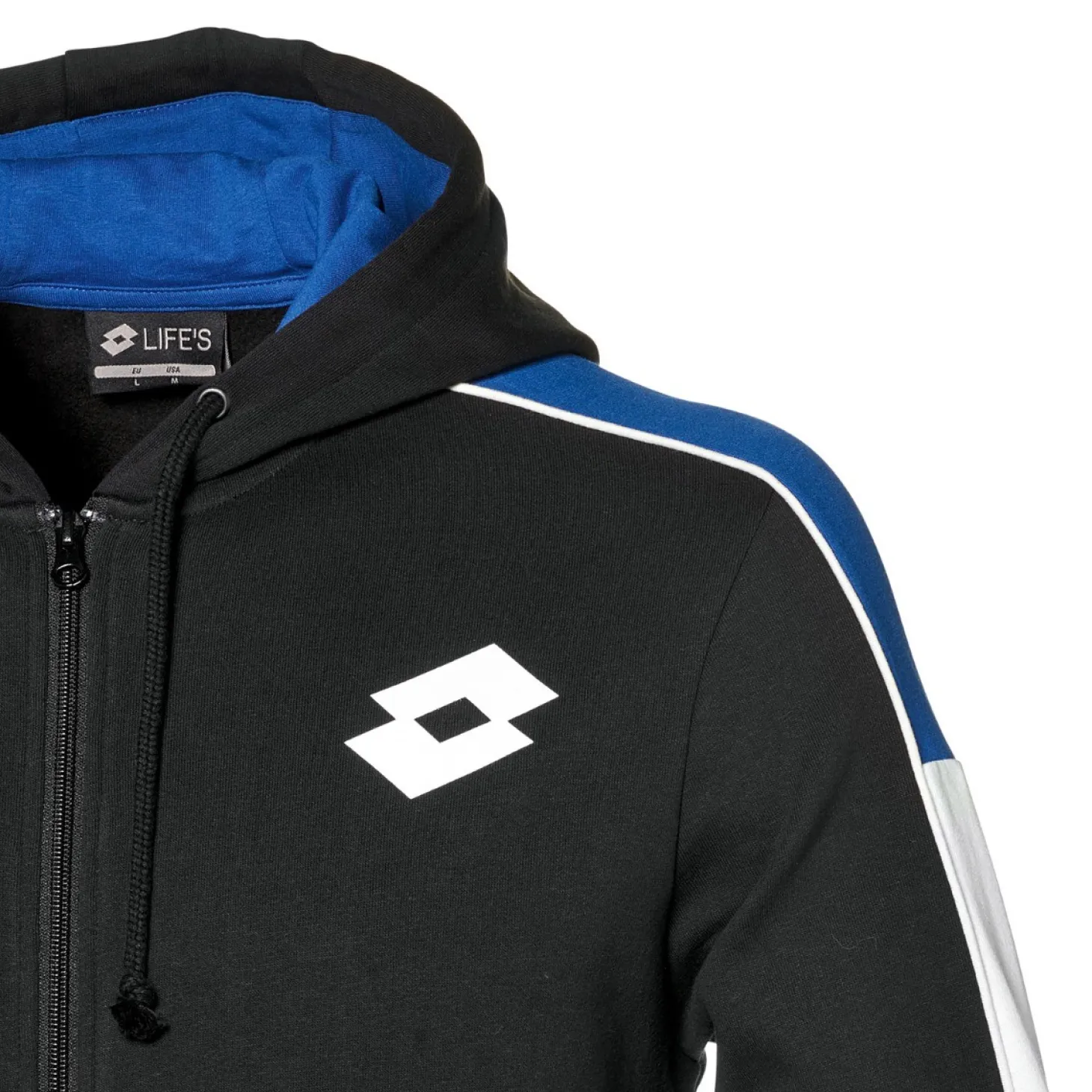 Lotto Athletica Lg Sweat Fz Hd Fl | Herren Sweatshirts