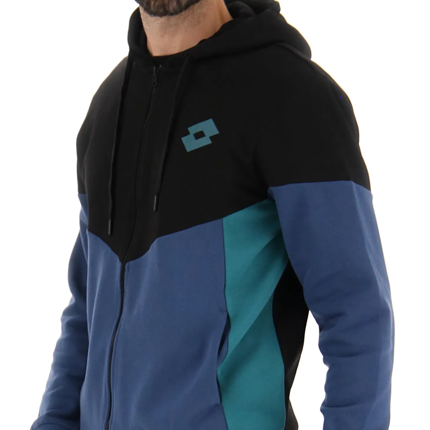 Lotto Athletica Plus Ii Sweat Fz Hd | Herren Sweatshirts