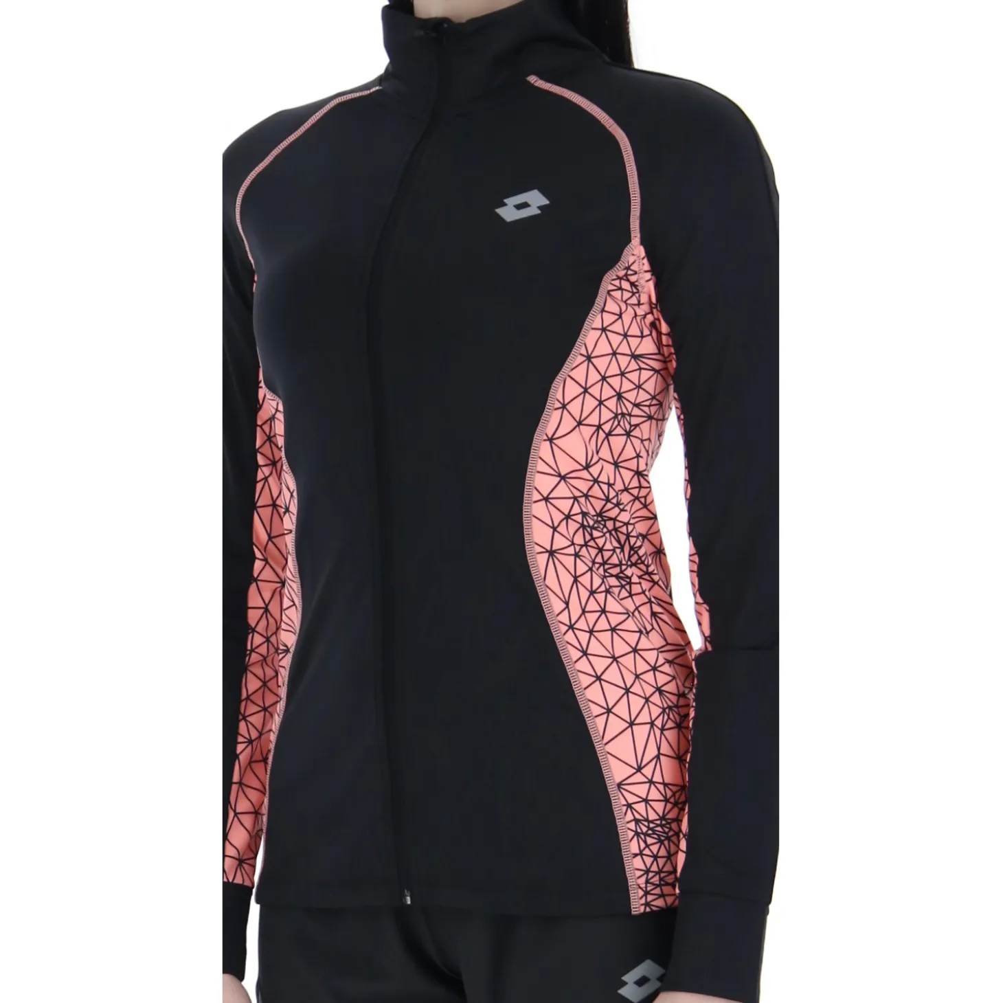 Lotto Run&Fit W Sweat Fz Pl | Damen Sweatshirts
