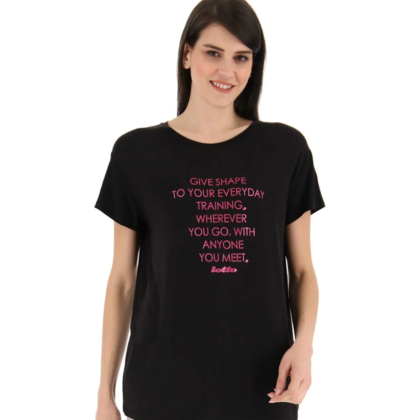 Lotto Tee Text W Vi | Damen T-Shirt