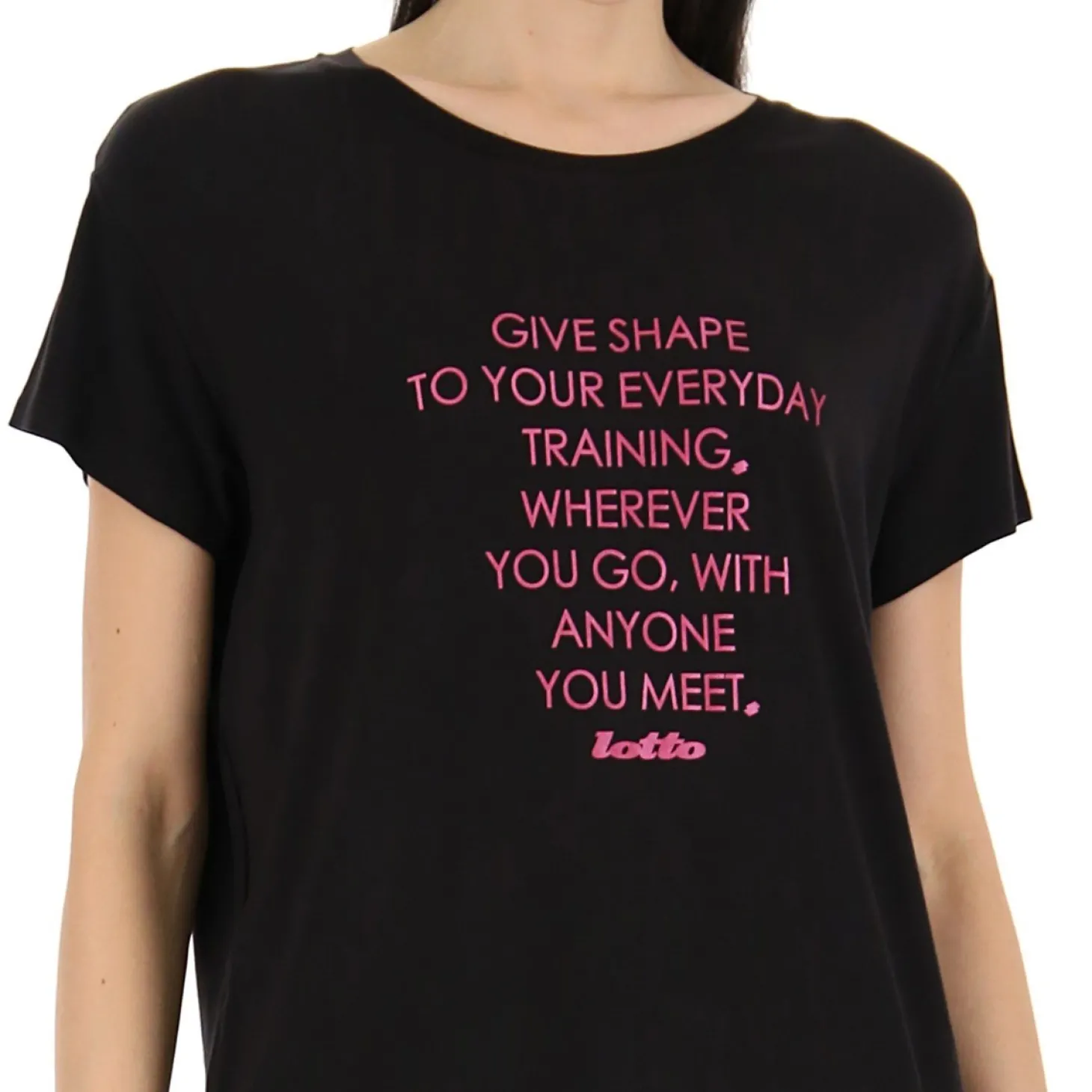 Lotto Tee Text W Vi | Damen T-Shirt